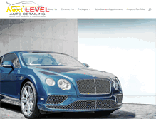 Tablet Screenshot of nextlevelautodetailing.com
